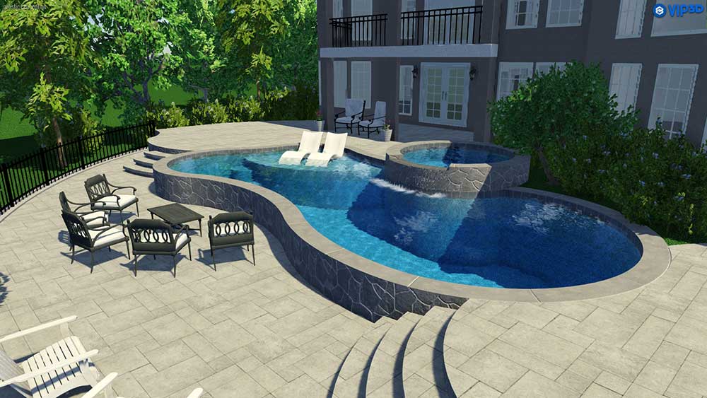 Clear Water Pool Swimming Pool Builders Design Pool Builders in Cumming GA